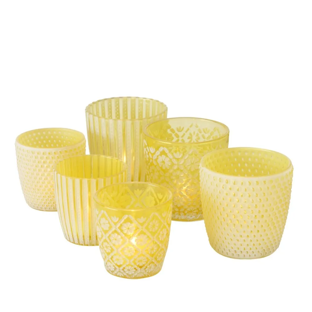 Boltze Windlichter-Windlicht Patty 6er-Set