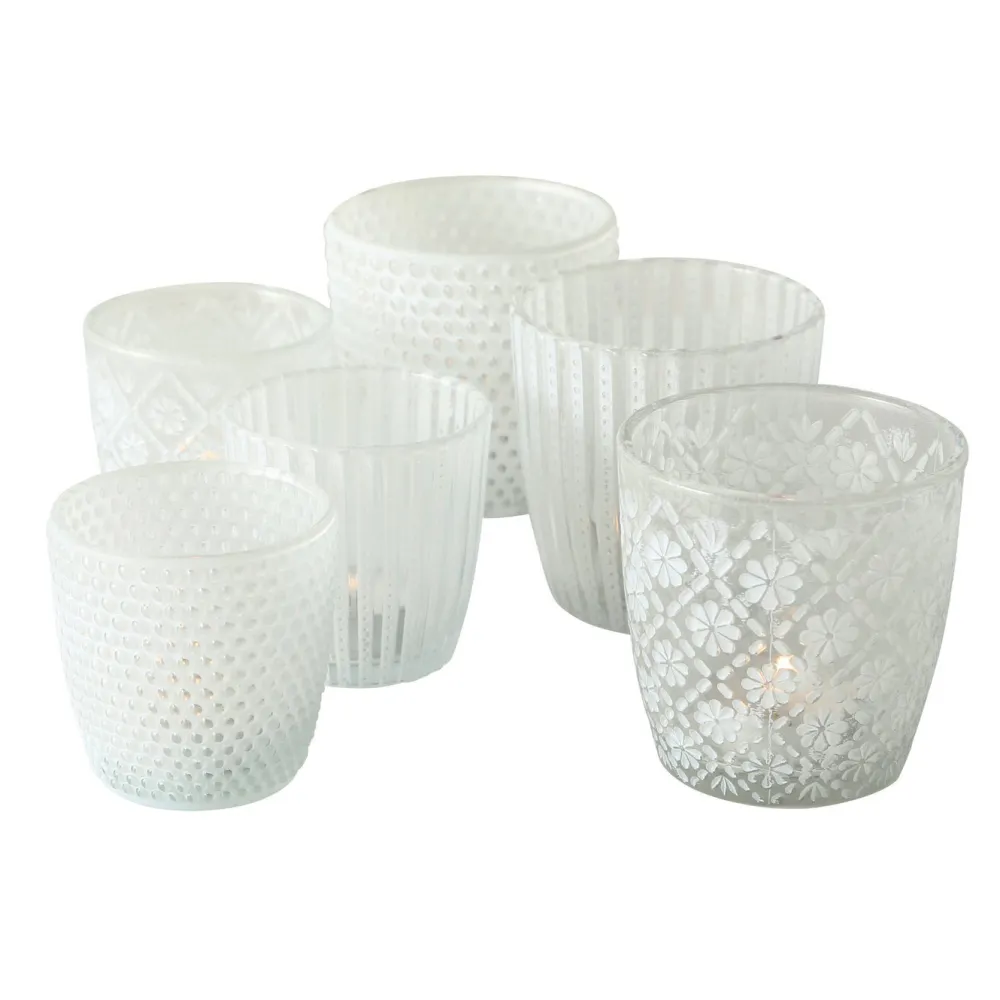 Boltze Windlichter-Windlicht Patty 6er-Set