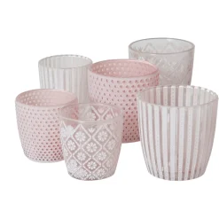 Boltze Windlichter-Windlicht Patty 6er-Set