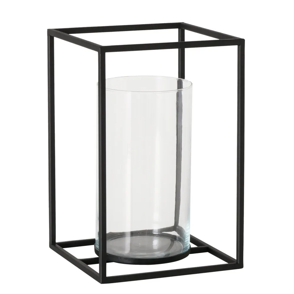 Boltze Windlichter-Windlicht Quantum Metall, Glas
