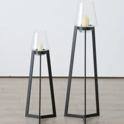 Boltze Windlichter-Windlicht Tulia, 2er-Set