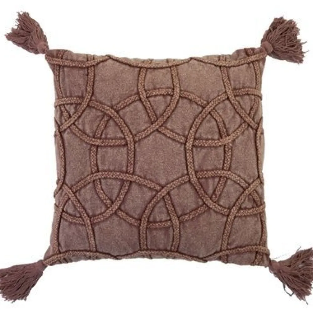 byRoom Herbstdeko|Kissen & Kissenbezüge-Kissen Dusty Rose 45 x 45cm
