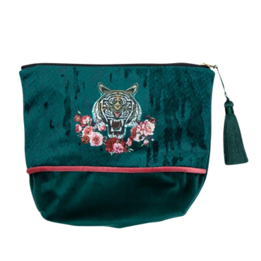 byRoom Kosmetikzubehör & Kulturbeutel|Handtücher & Badematten-Kosmetiktasche mit Print