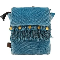 byRoom Taschen-Rucksack mit Fransen