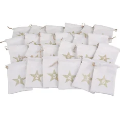Chic Antique Weihnachtsdeko-Adventskalendertüten 1-24