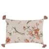 Chic Antique Kissen & Kissenbezüge-Aix Kissebezug mit Quasten und Blumenmotiv