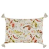 Chic Antique Kissen & Kissenbezüge-Aix Kissebezug mit Wildblumen und Quasten