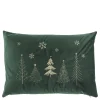 Chic Antique Weihnachtsdeko|Kissen & Kissenbezüge-Aix Kissebezug mit Weihnachtsbäumen