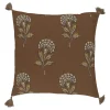 Chic Antique Kissen & Kissenbezüge-Aix Kissenbezug Blumenmotiv mit Quasten