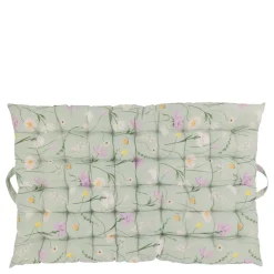 Chic Antique Garten-Textilien|Sitzkissen & Auflagen-Aix Matratze mit Blumenmuster verte