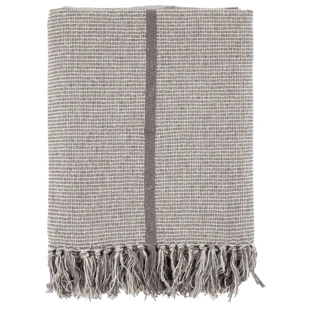 Chic Antique Decken & Plaids-Aix Plaid aus Garnüberschuss, Streifen