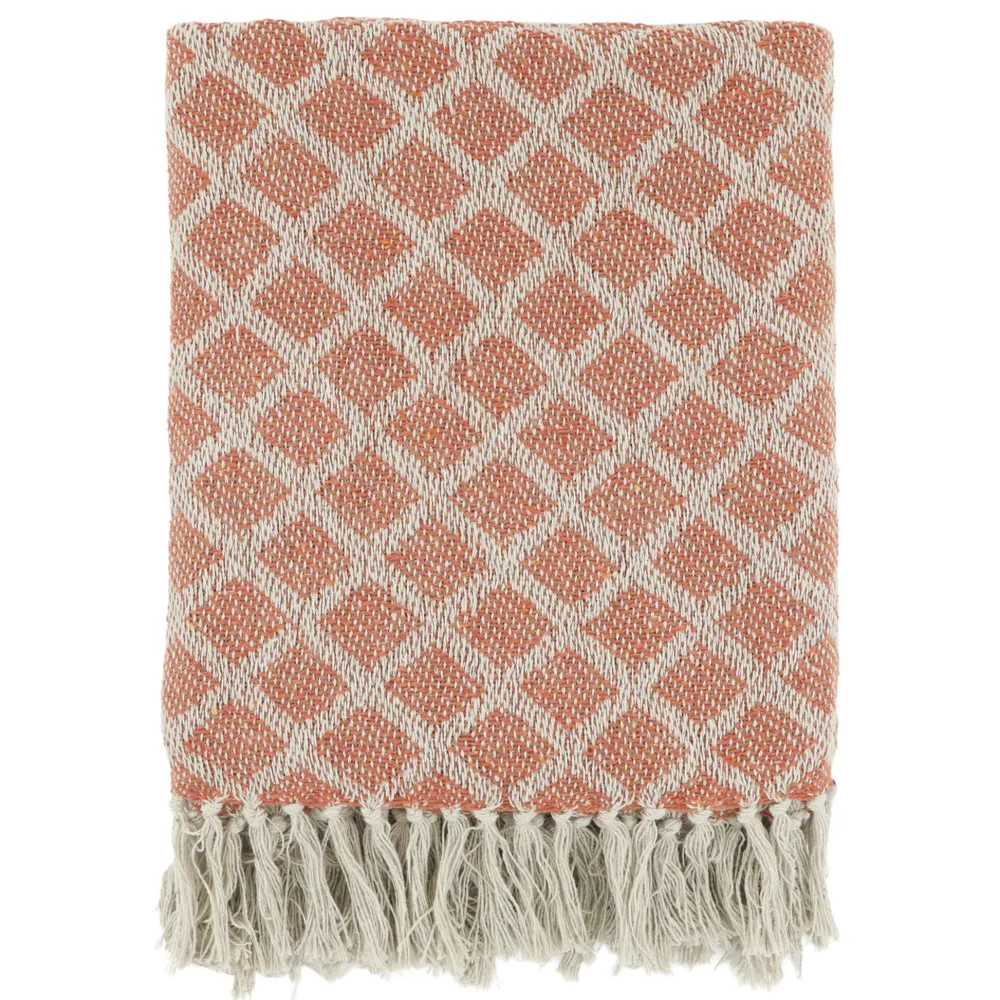 Chic Antique Decken & Plaids-Aix Plaid recycelte Baumwolle