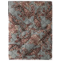 Chic Antique Quilts & Bettwäsche|Decken & Plaids-Aix Quilt mit Paisley Motiv 1