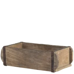 Chic Antique Kisten & Boxen|Ziegelformen & Holzboxen-Alte Backsteinform Ziegelform Unikat
