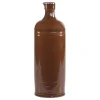 Chic Antique Vasen-Alte französische Flasche mokka