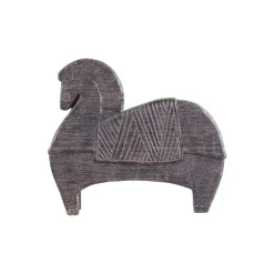 Chic Antique Deko-Objekte & Figuren-Altes Pferd mit Muster