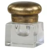 Chic Antique Vasen-Alt. franz. Vase mit Deckel Plain