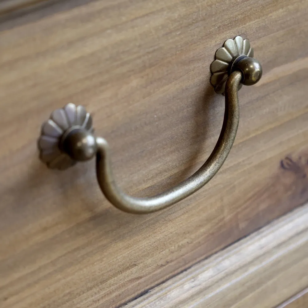 Chic Antique Kommoden|Beistelltische & Couchtische-Anrichtetisch mit zwei Schubladen