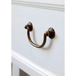 Chic Antique Kommoden|Beistelltische & Couchtische-Anrichtetisch mit zwei Schubladen