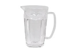 Chic Antique Karaffen|Flaschen & Thermoskannen-Antoinette Glas Kanne mit Perlenkante