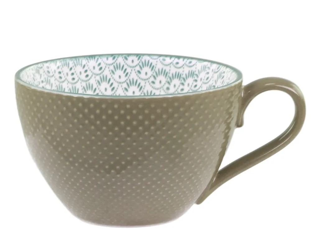 Chic Antique Becher, Tassen & Cups|Geschirr & Tischdeko Skandinavisch-Arés Becher mit Muster