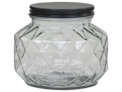 Chic Antique Vorratsgläser-Aufbewahrungsglas mit Diamantenschliff