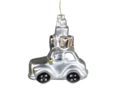 Chic Antique Weihnachtsdeko-Auto mit Geschenken zum Aufhängen