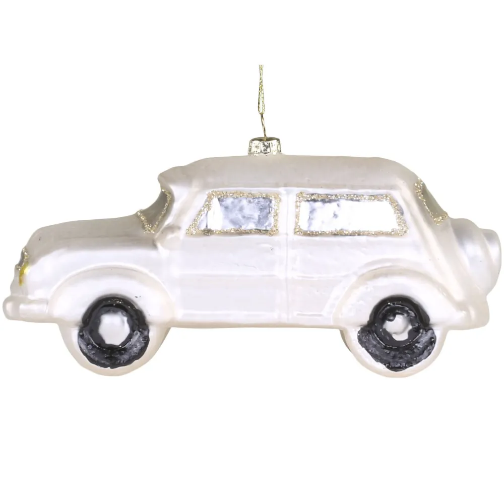 Chic Antique Weihnachtsdeko-Auto zum Aufhängen