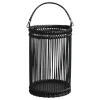Chic Antique Laternen Für Garten Und Outdoor|Gartendekoration-Bambus Laterne schwarz