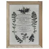 Chic Antique Bilderrahmen|Schilder, Wandbilder & Poster-Bild mit wilden Blumen und Naturrahmen