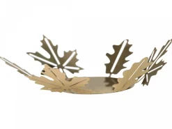 Chic Antique Herbstdeko|Teelichthalter-Blatt Deko für Teelichthalter
