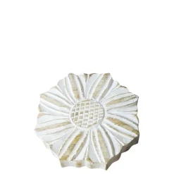 Chic Antique Deko-Objekte & Figuren-Blume für Deko aus Mangoholz