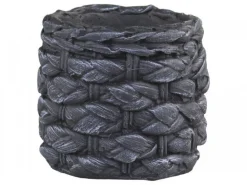 Chic Antique Blumentöpfe & Übertöpfe-Blumentopf Corte mit grobem Flechtmuster
