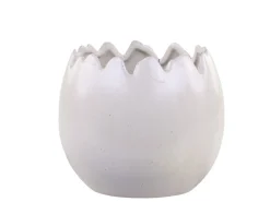 Chic Antique Oster-Deko|Frühlingsdeko-Blumentopf Eierschale