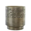 Chic Antique Blumentöpfe & Übertöpfe-Blumentopf mit Muster aus Eisen