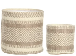 Chic Antique Blumentöpfe & Übertöpfe-Blumentopf mit Plastfütterung im Set