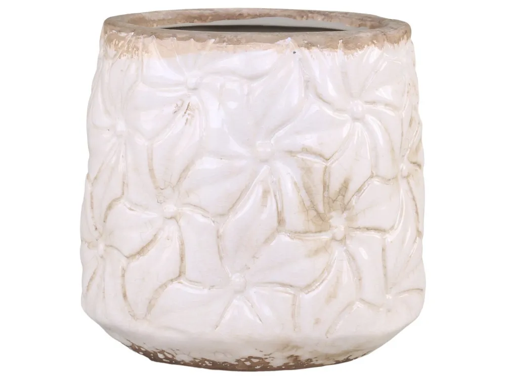 Chic Antique Blumentöpfe & Übertöpfe-Colmar Blumentopf mit Blumenmuster