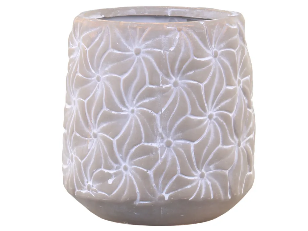 Chic Antique Blumentöpfe & Übertöpfe-Colmar Blumentopf mit Blumenmuster