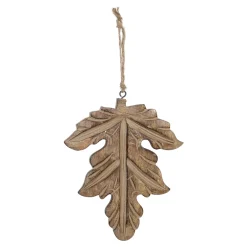 Chic Antique Weihnachtsdeko-Deko Blatt Aufhänger