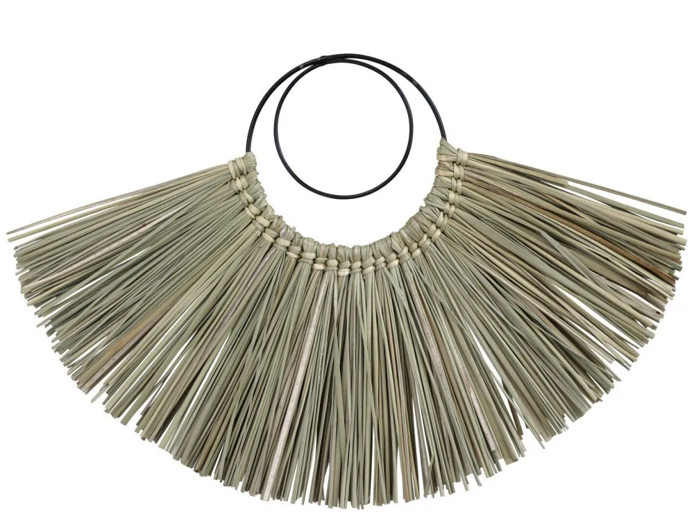 Chic Antique Wanddekoration-Dekofächer aus Seegras