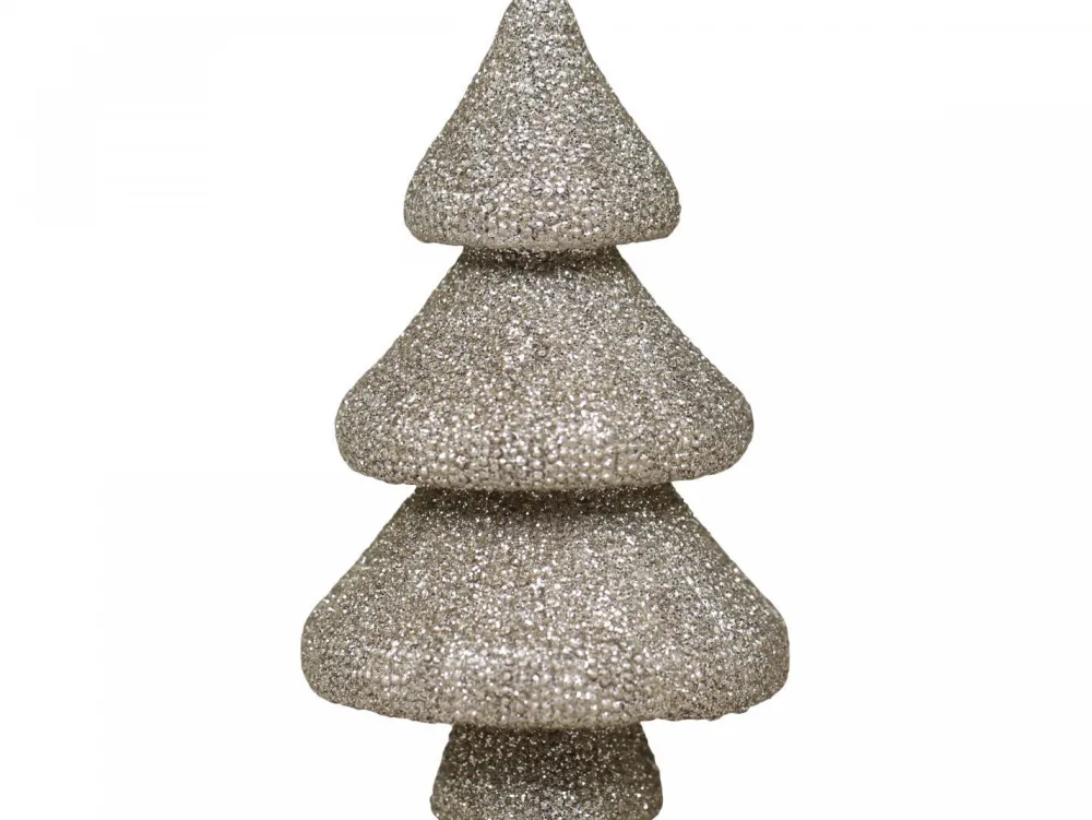 Chic Antique Weihnachtsdeko-Dekofigur Weihnachtsbaum mit Glitzer