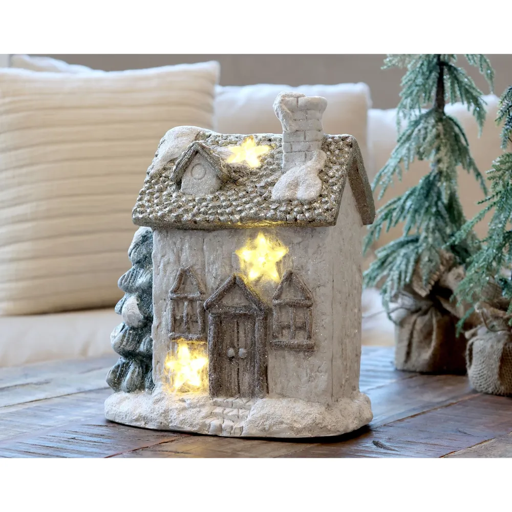 Chic Antique Weihnachtsdeko|Deko-Objekte & Figuren-Deko Haus mit LED Stern