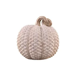 Chic Antique Herbstdeko|Deko-Objekte & Figuren-Deko Kürbis mit goldenen Akzenten
