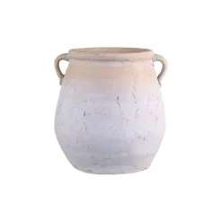 Chic Antique Vasen-Dekovase aus Terracotta