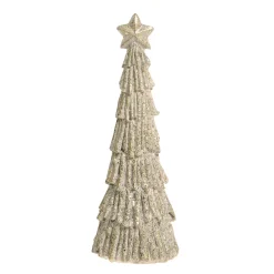 Chic Antique Weihnachtsdeko|Deko-Objekte & Figuren-Deko Weihnachtsbaum mit Glitzer