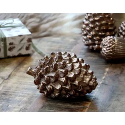 Chic Antique Deko-Objekte & Figuren|Weihnachtsdeko-Deko Zapfen mit Glitzer