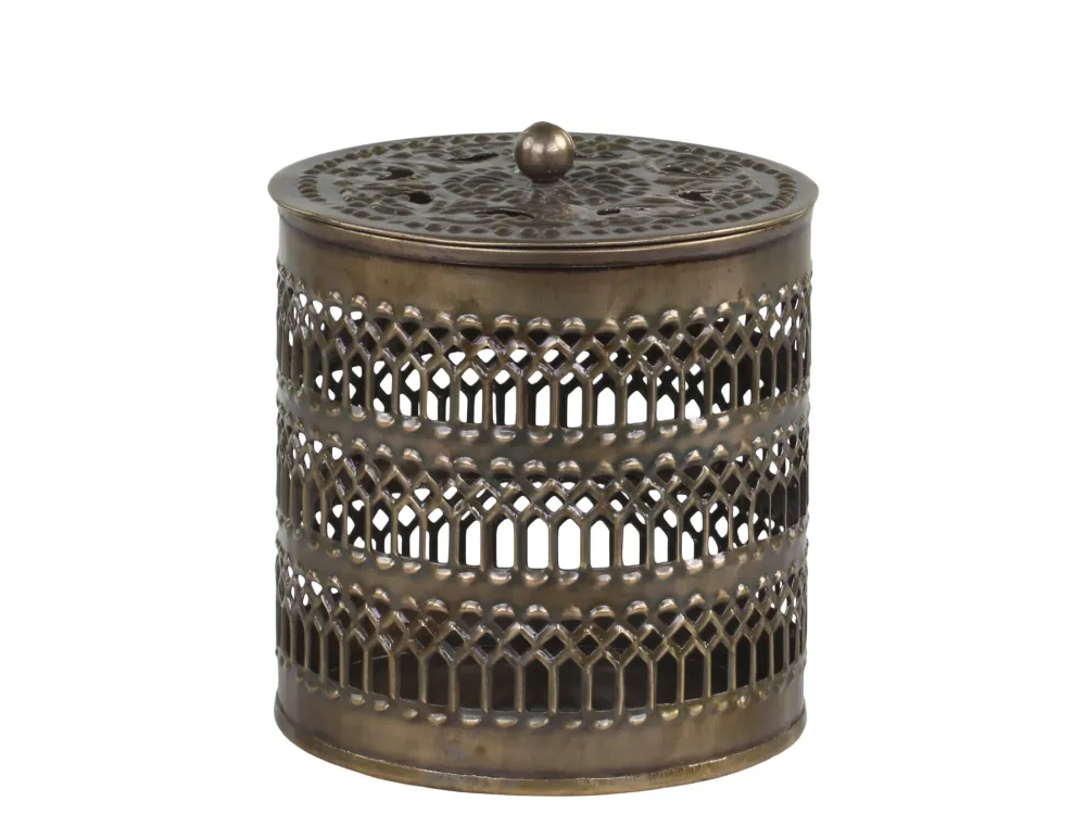 Chic Antique Kisten & Boxen-Dose mit Deckel und Muster