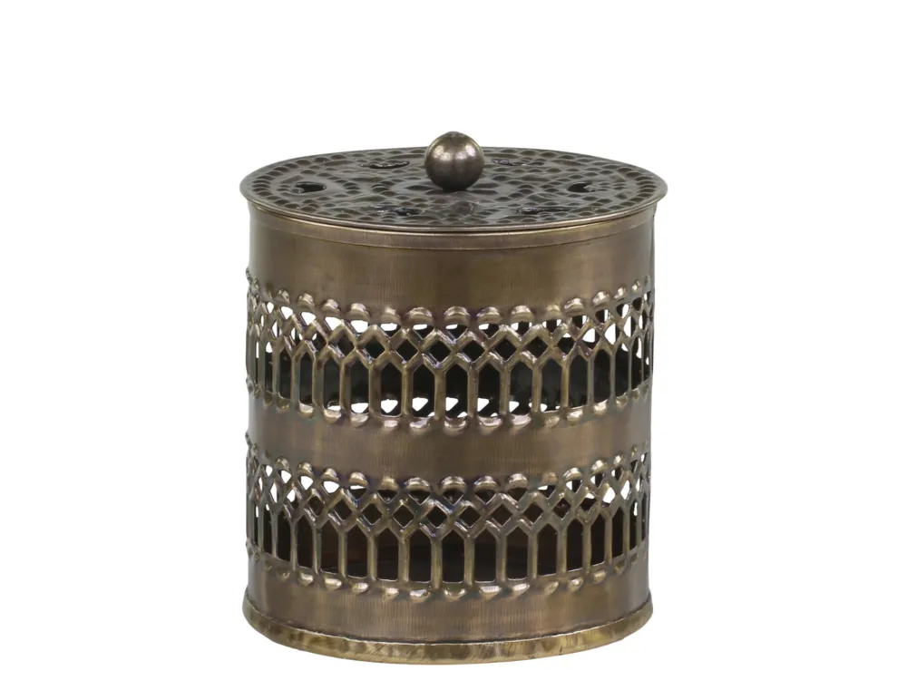 Chic Antique Kisten & Boxen-Dose mit Deckel und Muster