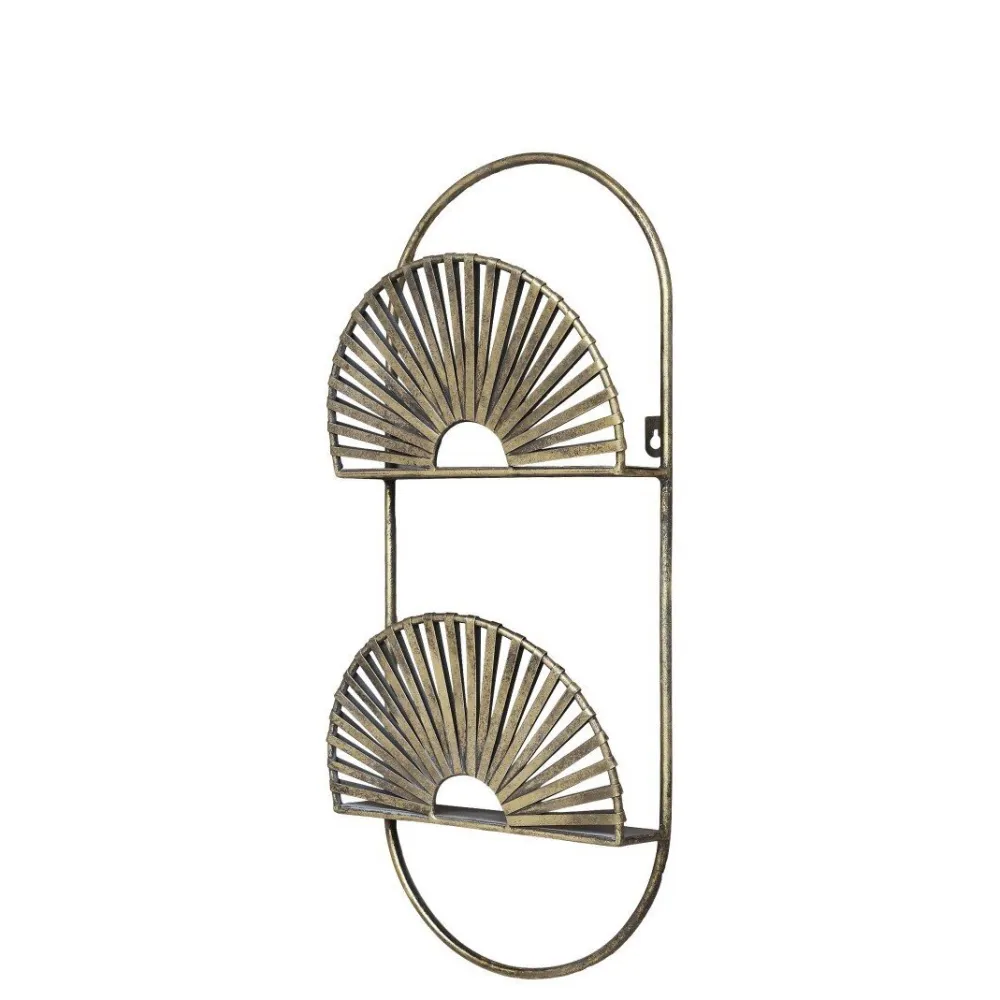 Chic Antique Wandregale|Regale-Eisen Regalbrett mit Dekor