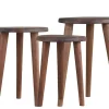 Chic Antique Hocker & Poufs-3er Set Grimaud Hocker